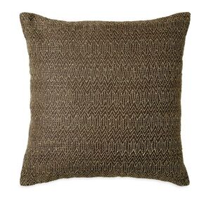 Donna Karan Sanctuary Manipulted Ribbon Silk Mink Decorative Pillow 18" x 18"